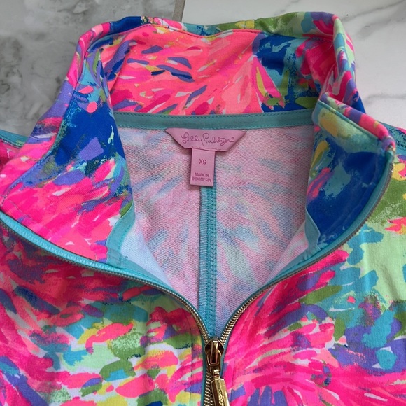 Lilly Pulitzer Dee Dee swing jacket XS EUC - Picture 2 of 3